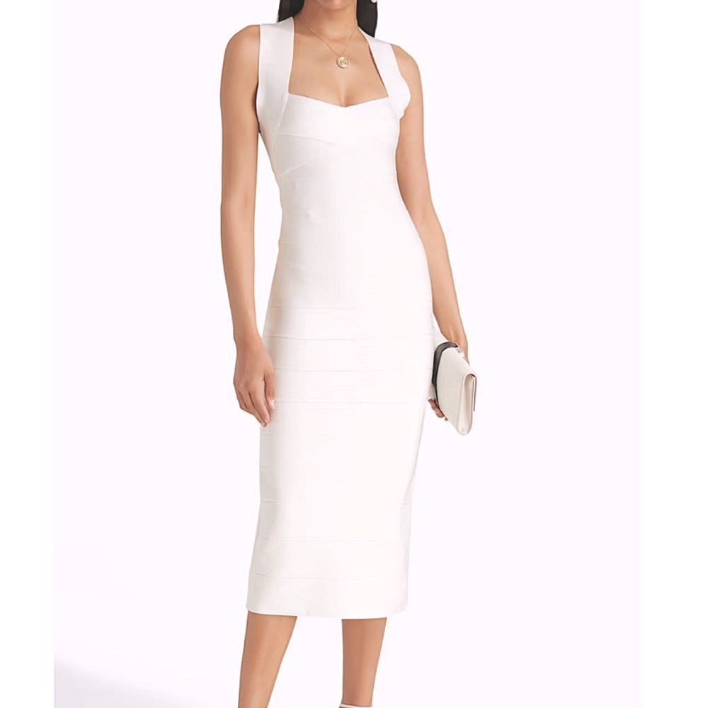 NWT Herve Leger Bandage Midi Dress - XL